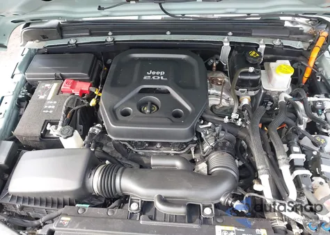 2023 Jeep Wrangler 4Xe Sahara 4X4 from USA, damaged, VIN 1C4JJXP68PW557962